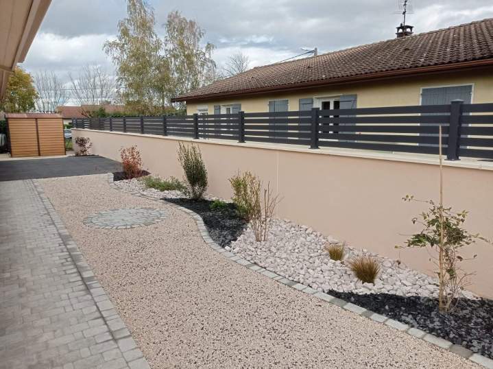 Clôture béton Bourg-en-Bresse