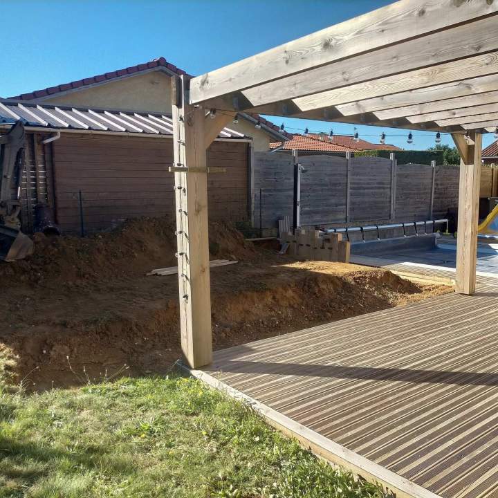 Agrandissement de terrasse en bois Bourg-en-Bresse
